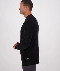 Swanndri Otahu River Merino Crew - Black