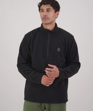 Load image into Gallery viewer, Swanndri High Rock Men's 1/4 Zip - Black
