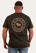 Load image into Gallery viewer, Ringers Western Signature Bull Loose T-Shirt - Charcoal/Copper
