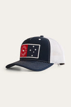 Load image into Gallery viewer, Ringers Western Southern Son Trucker Cap - Navy
