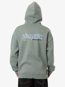 Thrills Ambient Connections Slouch Pull On Hoodie - Chinois Green