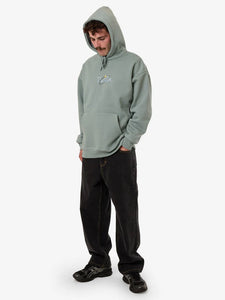 Thrills Ambient Connections Slouch Pull On Hoodie - Chinois Green