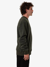 Load image into Gallery viewer, Thrills Solace Of Nature Oversize Polar Fleece Crew - Oil Green
