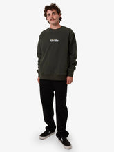 Load image into Gallery viewer, Thrills Solace Of Nature Oversize Polar Fleece Crew - Oil Green
