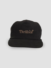 Load image into Gallery viewer, Thrills  Workwear 5 Panel Cap - Black
