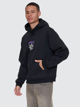 Load image into Gallery viewer, Thrills Stagger Slouch Pull On Cropped Hoodie - Washed Black
