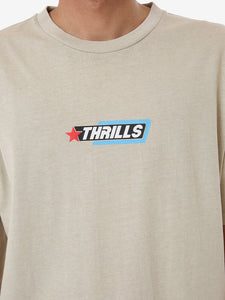 Thrills Lockstar Merch Fit Tee - Stone