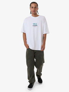 Thrills Natural Remedy Box Fit Oversize Tee - White