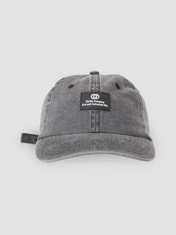Thrills Cortex 6 Panel Cap - Sun Fade Black