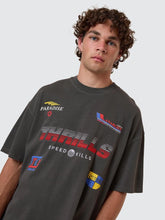 Load image into Gallery viewer, Thrills Anarchy In Paradise Box Fit Oversize Tee - Merch Black
