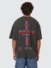 Load image into Gallery viewer, Thrills Anarchy In Paradise Box Fit Oversize Tee - Merch Black
