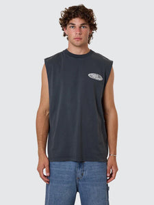 Thrills Shadowless Merch Fit Muscle Tee - Ebony