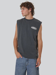 Thrills Shadowless Merch Fit Muscle Tee - Ebony
