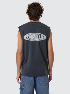 Thrills Shadowless Merch Fit Muscle Tee - Ebony
