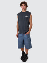Load image into Gallery viewer, Thrills Shadowless Merch Fit Muscle Tee - Ebony
