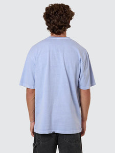 Thrills Pit Stop Oversize Fit Tee - Cornflower Blue