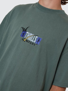 Thrills Affinity Box Fit Oversize Tee - Sea Pine