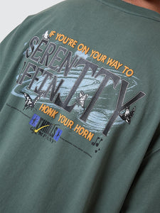 Thrills Affinity Box Fit Oversize Tee - Sea Pine