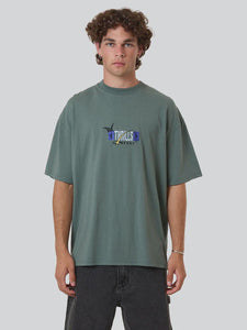 Thrills Affinity Box Fit Oversize Tee - Sea Pine