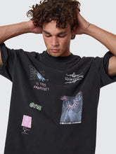 Load image into Gallery viewer, Thrills Transmission Box Fit Oversize Short Tee - Washed Black
