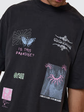 Load image into Gallery viewer, Thrills Transmission Box Fit Oversize Short Tee - Washed Black
