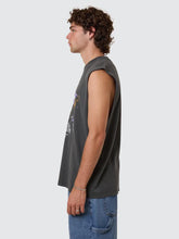 Load image into Gallery viewer, Thrills Flight Risk Merch Fit Muscle Tee - Merch Black
