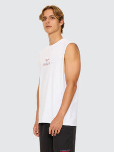 Thrills Paradise Before Anarchy Merch Fit Muscle Tee - White