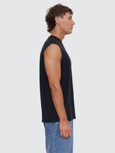 Load image into Gallery viewer, Thrills Paradise Before Anarchy Merch Fit Muscle Tee - Washed Black
