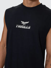 Load image into Gallery viewer, Thrills Paradise Before Anarchy Merch Fit Muscle Tee - Washed Black
