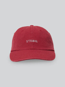 Thrills Minimal Thrills 6 Panel Cap - Redwood
