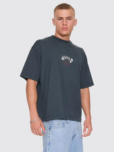 Load image into Gallery viewer, Thrills Stagger Oversize Box Crop Tee - Petrol
