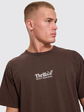 Load image into Gallery viewer, Thrills Workwear Embro Merch Tee - Postal Brown
