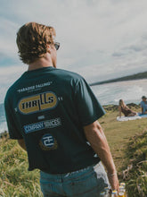 Load image into Gallery viewer, Thrills Paradise Falling Merch Fit Tee - Federal Blue
