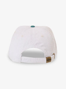 Thrills Reverb 6 Panel Cap - White/Jasper Green