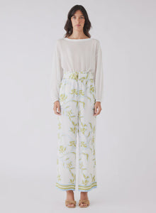Esmaee Tranquility Pant - Olive Floral