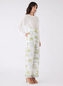 Esmaee Tranquility Pant - Olive Floral