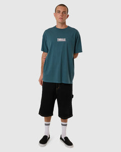 Thrills Logic Merch Fit Tee - Atlantic Deep