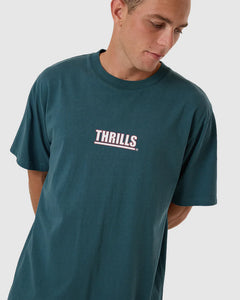 Thrills Logic Merch Fit Tee - Atlantic Deep