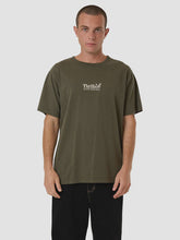 Load image into Gallery viewer, Thrills Workwear Embro Merch Fit Tee - Grape Leaf
