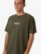 Load image into Gallery viewer, Thrills Workwear Embro Merch Fit Tee - Grape Leaf
