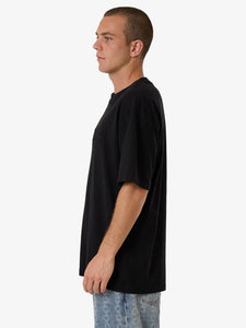 Thrills Roosevelt Emboss Oversize Fit Tee - Black
