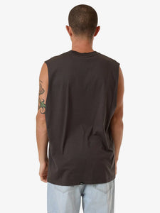 Thrills Emblem Merch Fit Muscle Tee - Merch Black
