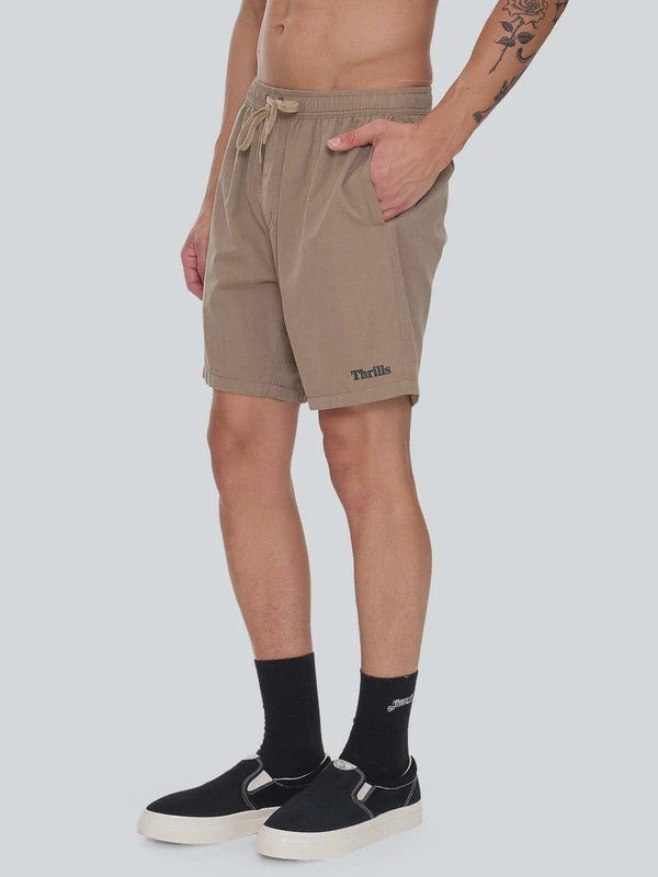 Thrills Forever Volley Short - Sand