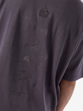 Load image into Gallery viewer, Thrills Limitless Mind Embro Box Fit Oversize Short Tee - Purple Ash

