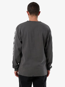 Thrills Peaceful Chaos Oversize Fit L/S Tee - Merch Black
