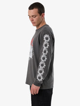 Load image into Gallery viewer, Thrills Peaceful Chaos Oversize Fit L/S Tee - Merch Black
