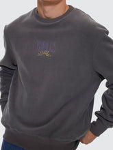 Load image into Gallery viewer, Thrills Powerful Security &amp; Success Oversize P/F Crew - Merch Black

