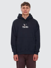 Load image into Gallery viewer, Thrills Strength &amp; Glory Slouch Hoodie - Twilight Black
