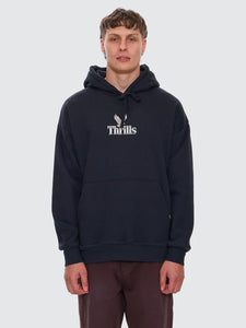 Thrills Strength & Glory Slouch Hoodie - Twilight Black
