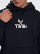 Load image into Gallery viewer, Thrills Strength &amp; Glory Slouch Hoodie - Twilight Black
